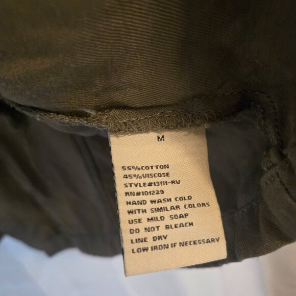 Utility Jacket by Ashley 26 international. Medium. Green. - Picture 6 of 6